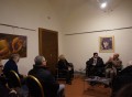 presentazione ufiiciale in presenza dell'artista Vittorio Miranda, il direttore artistico Cardone ed il comune di ercolano Dott.ssa Saulino